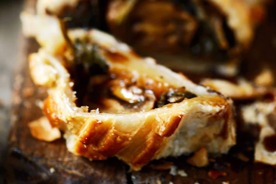 Potager Recipes – Wild Mushroom Wellington