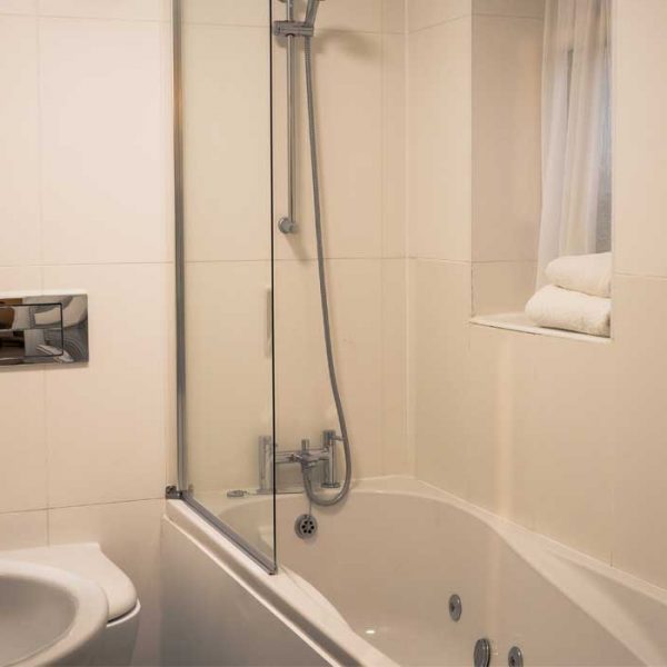Russet bathroom